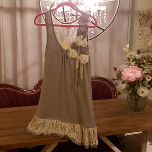 Unique Summer Dress With Lace Detail